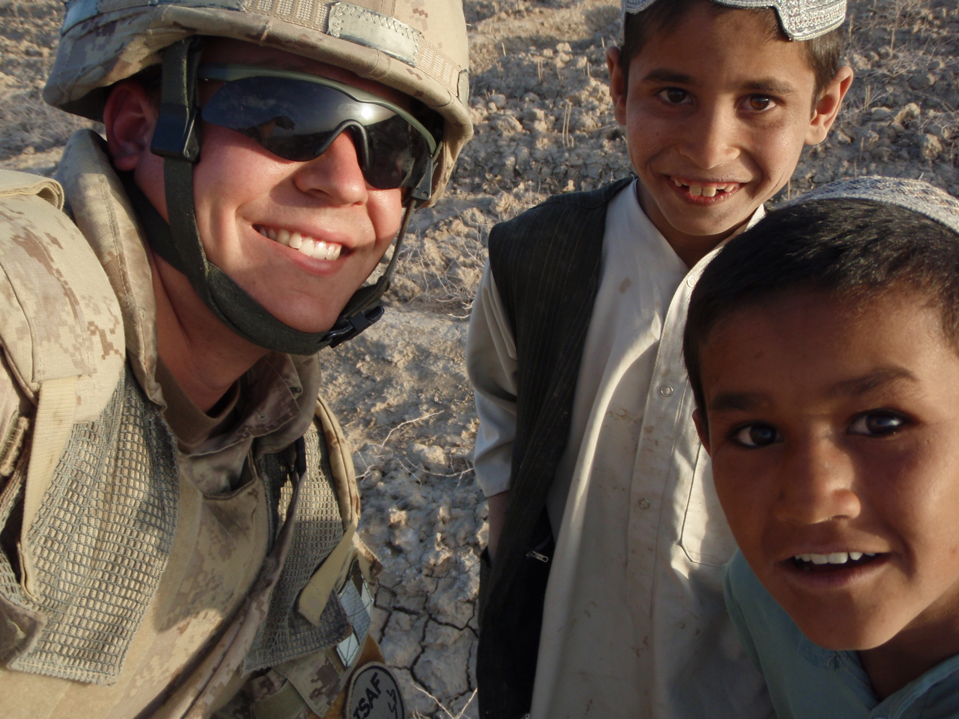 Tim Laidler in Afghanistan